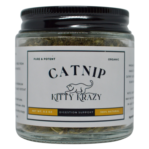 Kitty Krazy Digestion Support Top-Shelf Catnip Blend