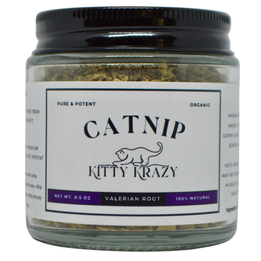 Kitty Krazy Valerian Root Top-Shelf Catnip Blend